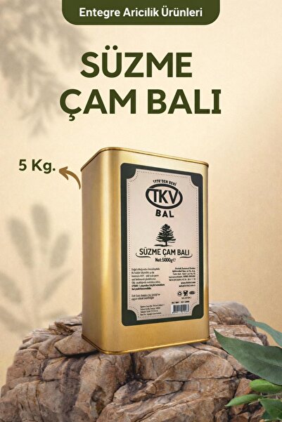 TKV Bal Süzme Çam Balı (5 Kg)