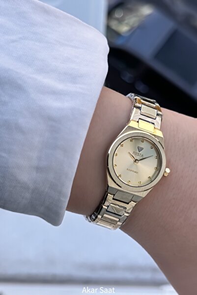 Fiesta F25003L Çelik Kordonlu Kadın Kol Saati