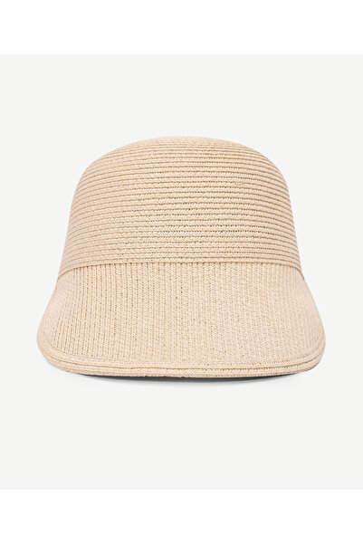 Yargıcı Naturel Hasır Cap Şapka