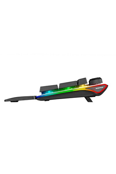 Rampage KB-R92 Thunder Kırmızı Switch RGB Bilek Destekli Mekanik Oyuncu Gaming Klavye