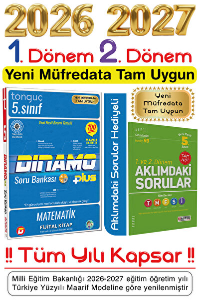 Tonguç Yayınları 5. Sınıf Yeni Nesil Matematik Dinamo Soru Bankası