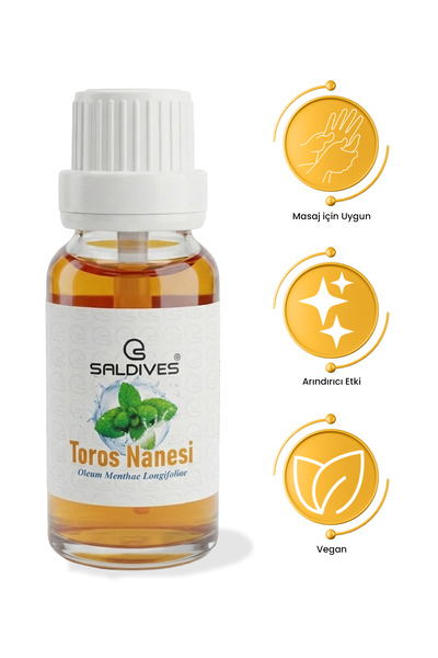 Saldives Toros Nanesi 20 ml • Bitkisel Yağ • Aromatik Bakım Yağı • Günlük Kul...