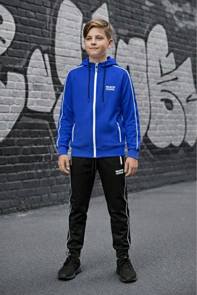 Zaziko Kids Υφασμάτινο σετ παιδικής φόρμας Unisex Diver Unlimited Potential E...