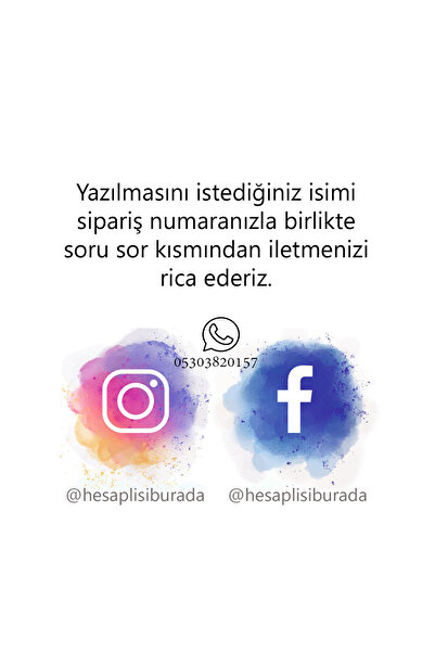 hesaplisiburada Kişiye özel İsimli Chvs tasarımlı Baskılı Viski Bardağı Arkad...