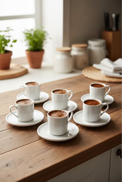 Bambum Lipa 6-Person Coffee Cup Set 110 ml