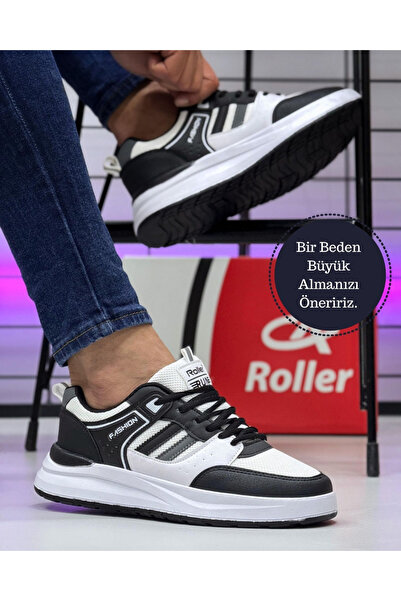 Roller Pantofi sport Anorak Fuspetli pentru bărbați - alb negru