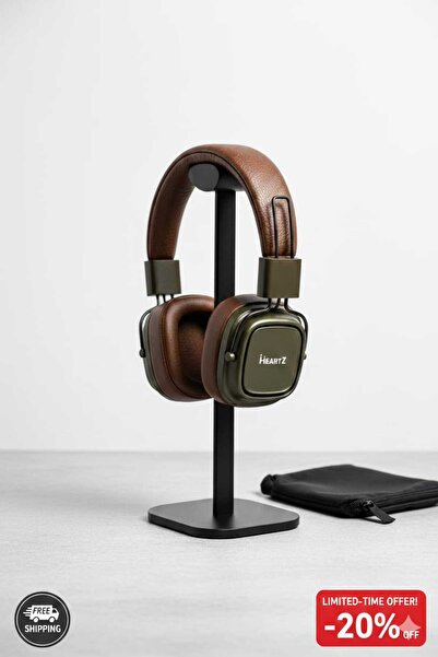 HEARTZ H10 Bluetooth Kablosuz Kulaklık – Mikrofonlu, Şarjlı, Yüksek Ses Kalitesi