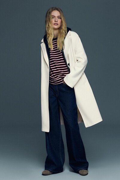 Bershka Long soft coat