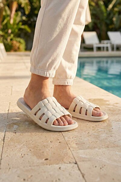 GEZER Papuci de vară pentru damă, cu talpă antiderapantă