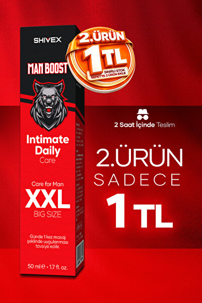 Shivex ManBoost Erkeklere Özel Genital Bölge Büyütücu ve Sertlesmex , Büyütme...