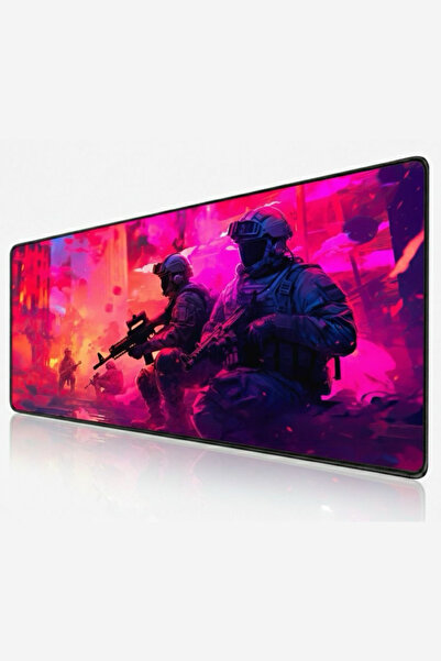 BLS 30x70 cm Mouse Pad pentru gaming, antiderapant, cu bază din cauciuc, mous...
