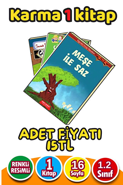 GÖNÜL YAYINCILIK 1.sınıflar Için Eğlenceli Rengarenk Hikaye Kitabı 1 adet 16 ...