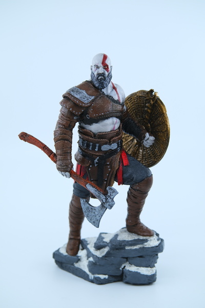PWUL WORKS Kratos - God Of War Büst / Figür 25cm Boyut