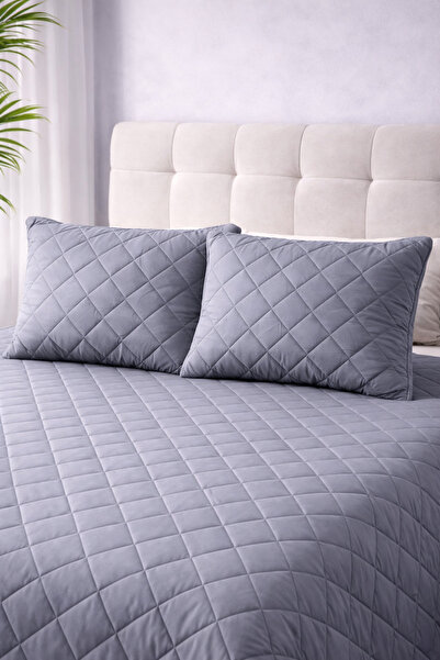 LilaMOON 100% Cotton Quilted Pillow Protective Mattresses (Piece of 2)