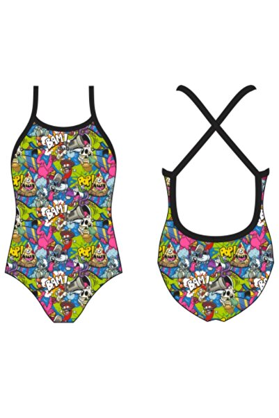 TURBO MAYO HAPPY KIDS-GIRL LOKI-COMIC Blue Sky - Renkli - 12 YAŞ