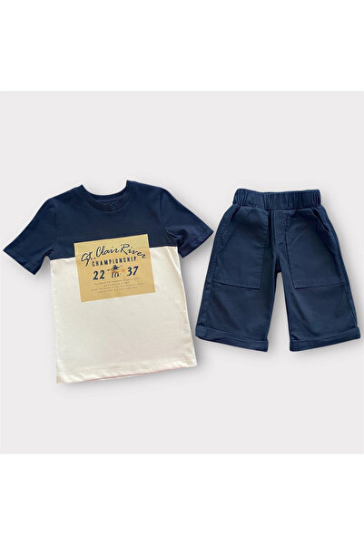 BİGÜMEX Boys' Summer Suit with Shorts