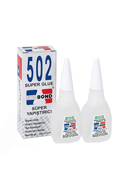 Genel Markalar EVOBOND 502 JAPON YAPIŞTIRICI 20GR.