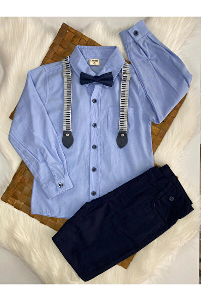 BİGÜMEX DEVOJČIČKI PLAVI LEPRŠAVIKA SET OD 4 DELA