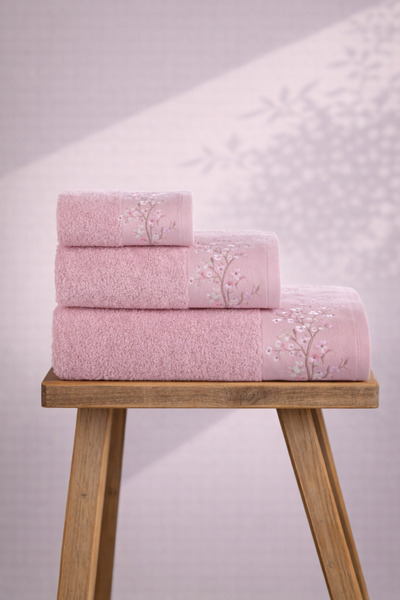 Ellia Soft Set de prosoape Julia 3 piese Set de prosoape pentru baie de lux, ...