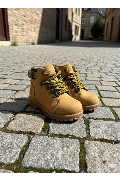 nuh kids Cizme galbene pentru copii, ortopedice, unisex, de zi cu zi