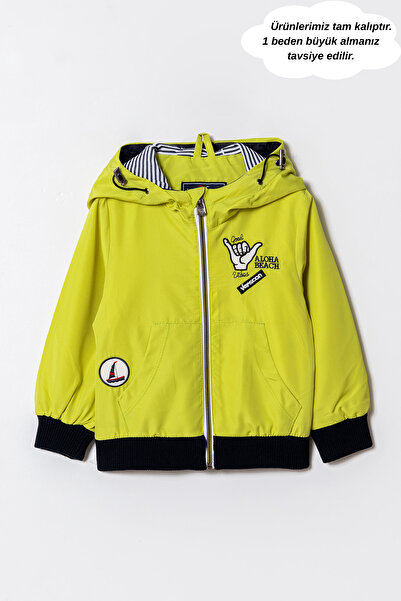 Verscon Men's Hooded Embroidered Windbreaker & Raincoat 2 - 6 Years