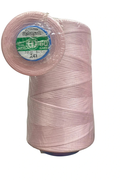 BİGÜMEX Ață de cusut cu trei vârfuri 60Nr Ață de bumbac mercerizată 5000m 1BUC