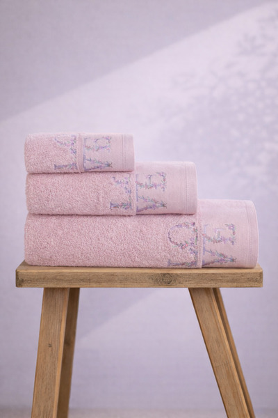 Ellia Soft طقم مناشف حمام فاخر من 3 قطع، 100% قطن، طقم حمام تركي، طقم هدايا ف...