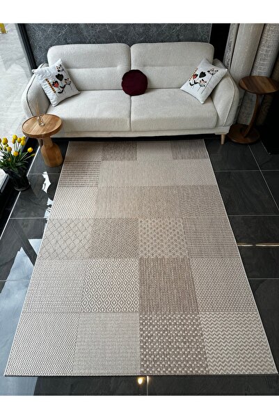 4mhome Sisal Halı Hasır Dokulu Salon Yatak Mutfak Oturma Odası Antre Hol Kori...