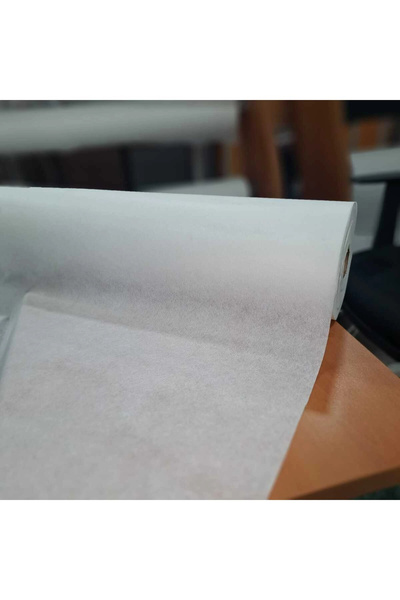 VANKİM Vantela Tekstil 45 gr Kağıt Tela Yapışkanlı Beyaz 1.5 Mt 90cm