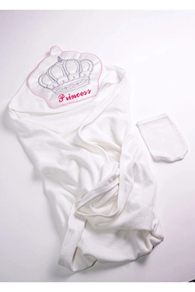 LittlePoffy طقم مناشف حمام للأطفال من برنسيس، من عمر 0 إلى 3 سنوات