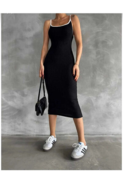 LAGOS COLLECTİON ROCHIE LUNGĂ DE VARĂ KASKORSE CU FITIL