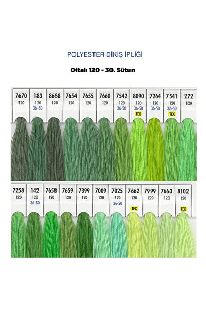 Oltalı Oltalı 120 No Dikiş İpliği Makine Dikiş ipi | 7541