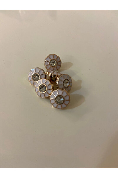 BRAVE TEKSTİL ÜRÜNLERİ ΚΟΥΜΠΙ ΧΡΥΣΟ ΧΡΩΜΑ ΜΕ ΠΕΤΡΑ SEDEF - 20 ΤΕΜΑΧΙΑ