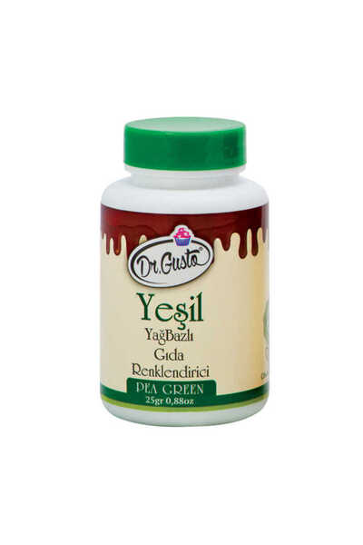 Dr. Gusto Gıda Boyası Yağ Bazlı Toz Yeşil 25 gr