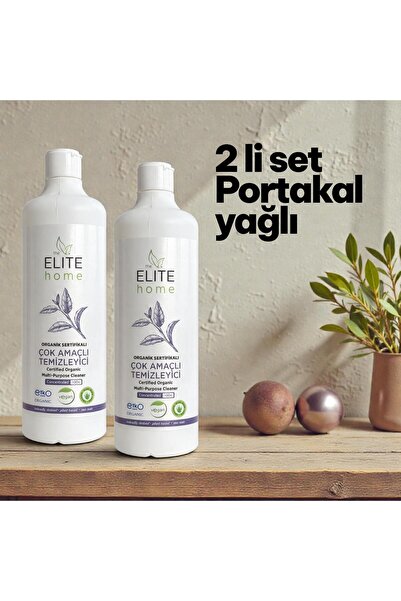 The Elite Home Organik ve Vegan Sertifikalı Çok Amaçlı Konsantre Genel Temizl...