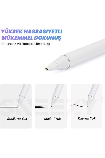 Sneezy Samsung Tab A8 T290 8.7 Inch Compatible Touch Tablet Pen Drawing and Design Staylus Pencil