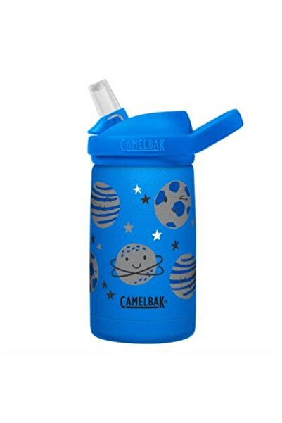 Camelbak قارورة ماء من الفولاذ مع مصاصة - إيدي+ 350 مل - سبيس سمايلز