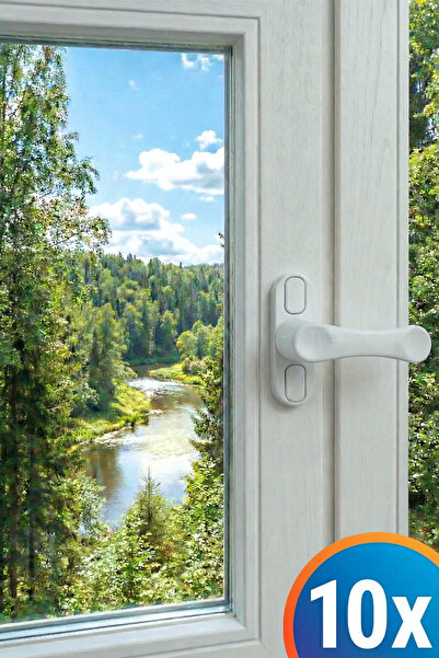 Evene Beyaz Emniyet Kilidi Pimapen Kilidi Çocuk Hırsız Kilidi Çekmeli Metal 1...