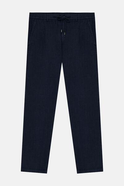 W Collection LACİVERT BORU PAÇA JOGGER SPOR PANTOLON