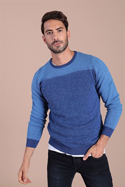 Ferraro okrugla kragna Pamuk Svila Džemper - Saks