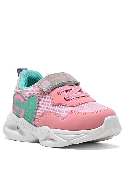 Tonny Black Çocuk Unisex Şeker Su Yeşili Tonny Black Işıklı Cırtlı Ayakkabı