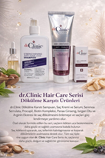Dr. Clinic Strengthening Anti-Hair Loss Shampoo Set
