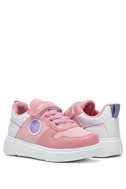 Tonny Black Pantofi unisex pentru copii, alb, cu velcro, confortabili