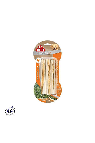 8 In 1 Delights Sticks Tavuklu Köpek Kemik Ödülü 1 Adet-Stick-3x75 Gr