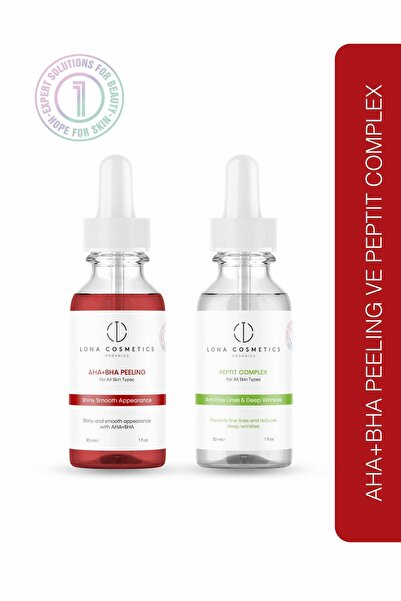 Lona Cosmetics Yaşlanma Karşıtı & Yenileyici Bakım Seti - Peptit Complex & AH...