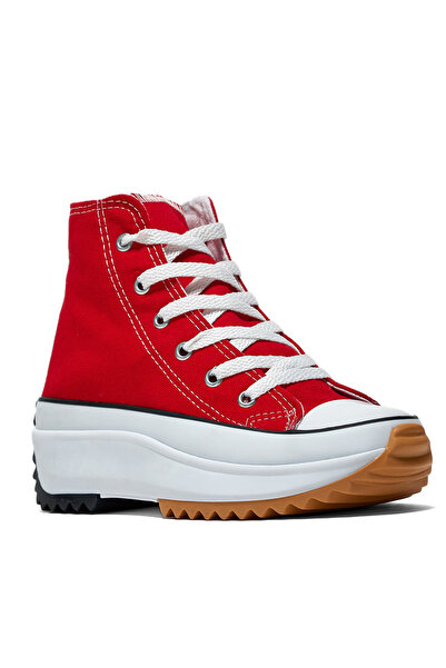 Tonny Black Dječje unisex crvene udobne sportske cipele sa vezicama