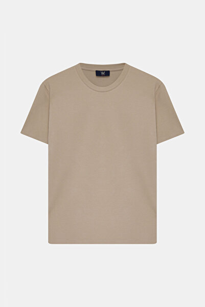 W Collection Mink Circle Neck T-Shirt