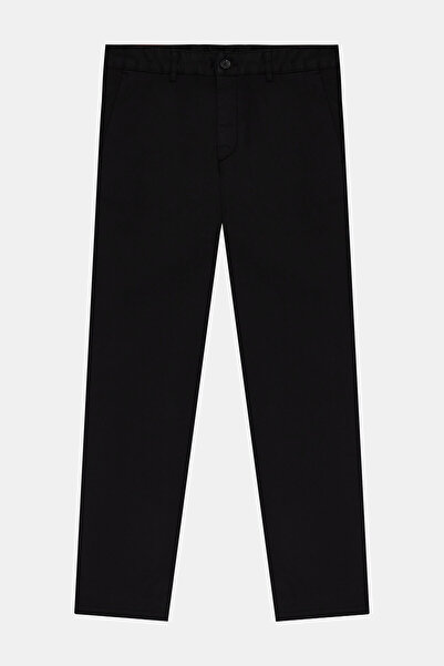 W Collection SİYAH BORU PAÇA CHİNO SPOR PANTOLON