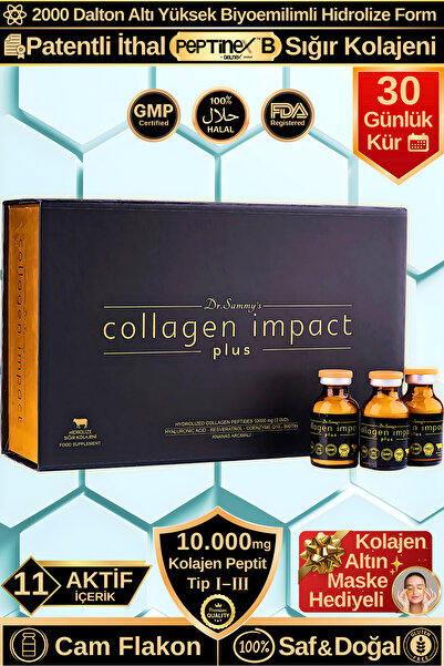 Dr.Sammy's Toz Kolajen Peptit 10.000 Mg Tip 1-3 Hidrolize Sığır Kolajeni | Pr...