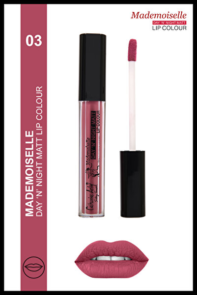 Catherine Arley Ruj - Mademoiselle Day Night Matt Lip Colour 03 Lipgloss Ruj